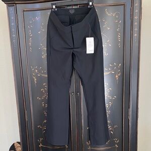 Athleta Black Stellar Flare Trousers